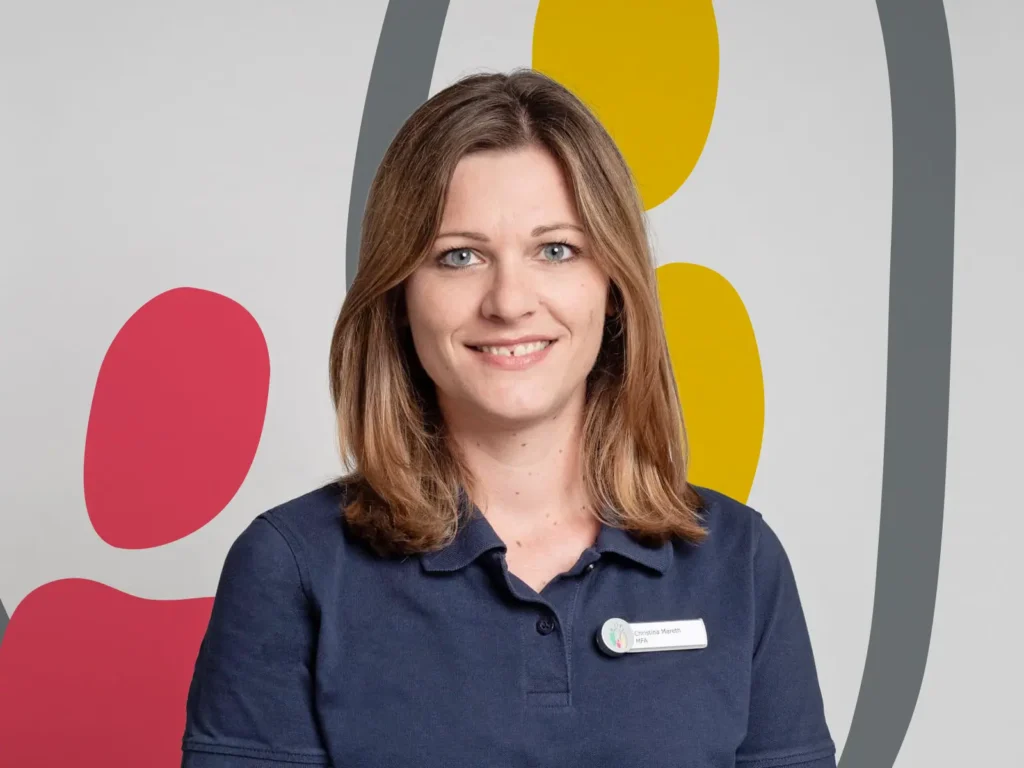 Christina Mareth Medizinische Fachangestellte, Präventionsassistentin. Sie arbeitet seit 2019 in Teilzeit in unserem Team.